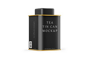 Matte Tea Tin Can Mockup, a Packaging Mockup by Mockups Planet (Thumbnail 2 of 7)