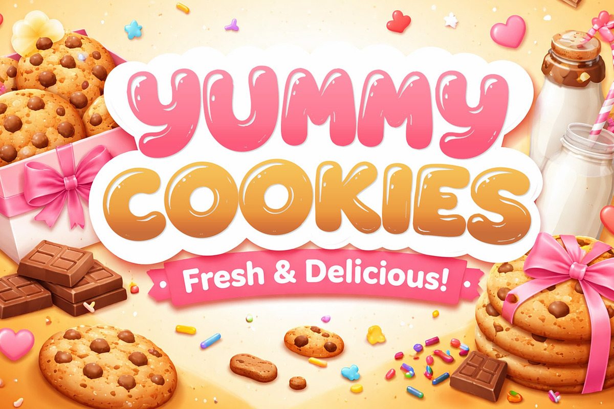 Gummy Pop, a Script Font by Art StoreID (Photo 7 of 9)