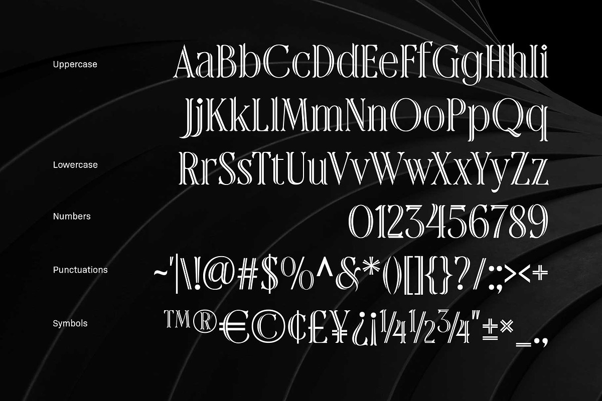 Rainhalf-Beautiful Display Serif, a Serif Font by Arterfak Project (Photo 12 of 13)