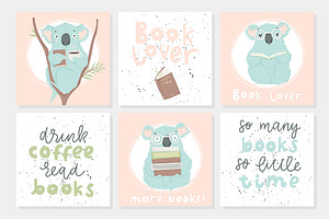 Koala - Book Lover