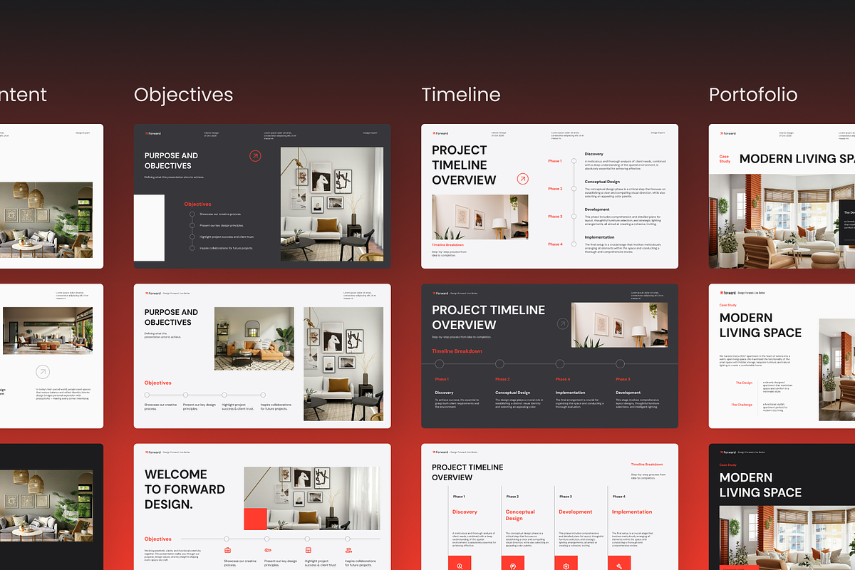 Furniture and Interior Presentation, a Presentation Template by SLAB! Design (Photo 7 of 9)