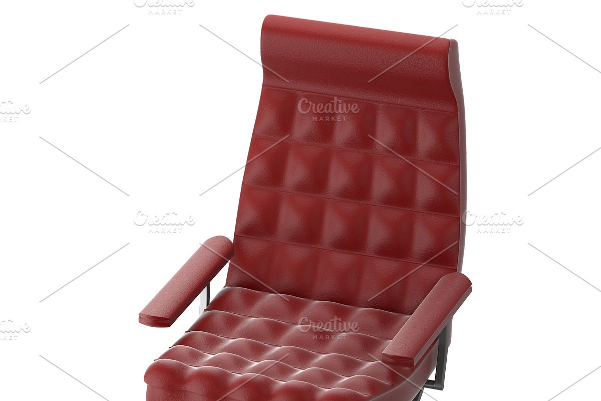 Modern leather chair, a Furniture 3D Model by CGTales (Photo 1 of 9)