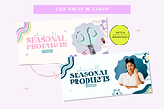 Cream Pastel Shopify Banners, a Shopify Template by Template Twist Shop (Thumbnail 5 of 5)