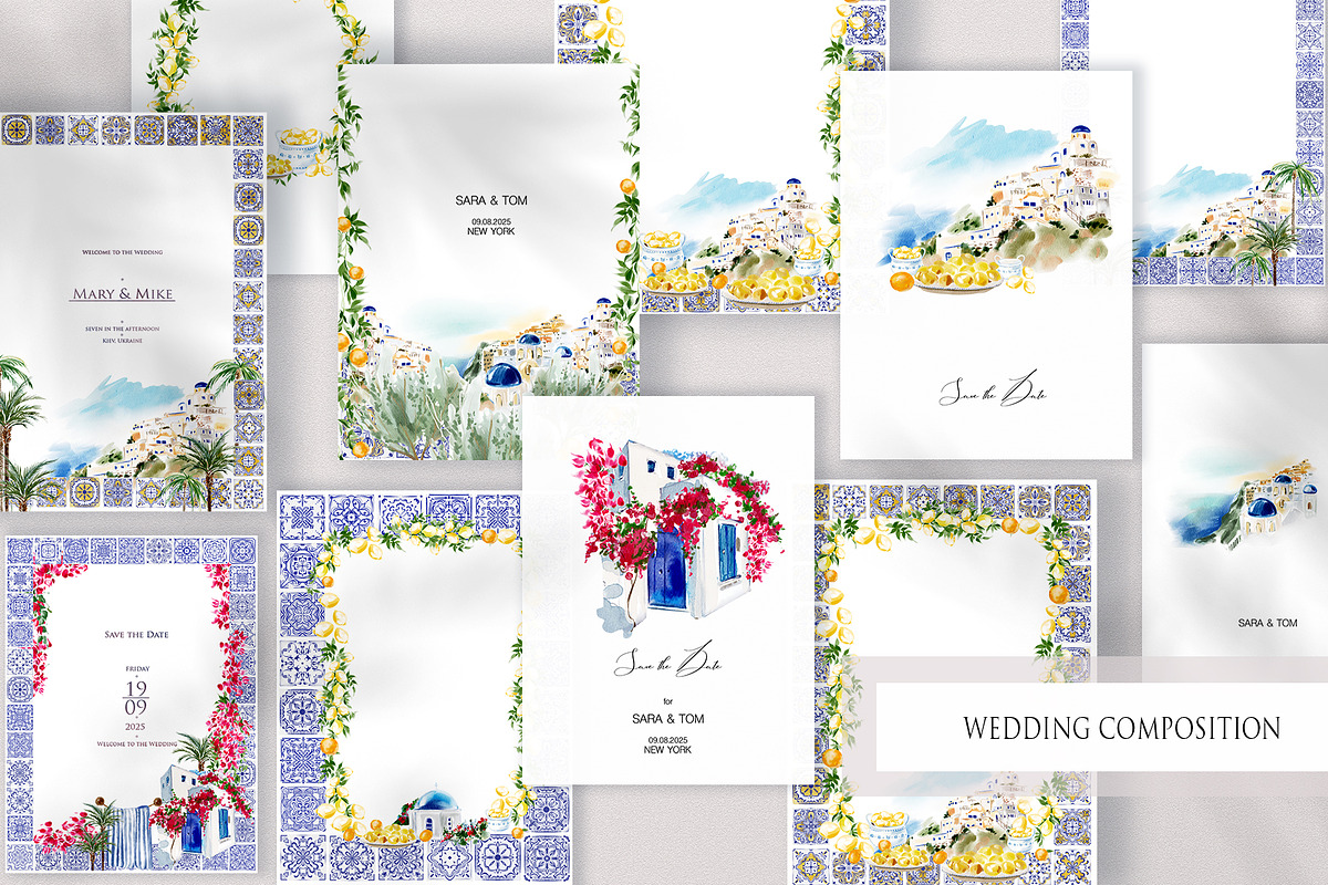 Sicily in Watercolor, an Object Graphic by Knopazyzy (Photo 8 of 14)