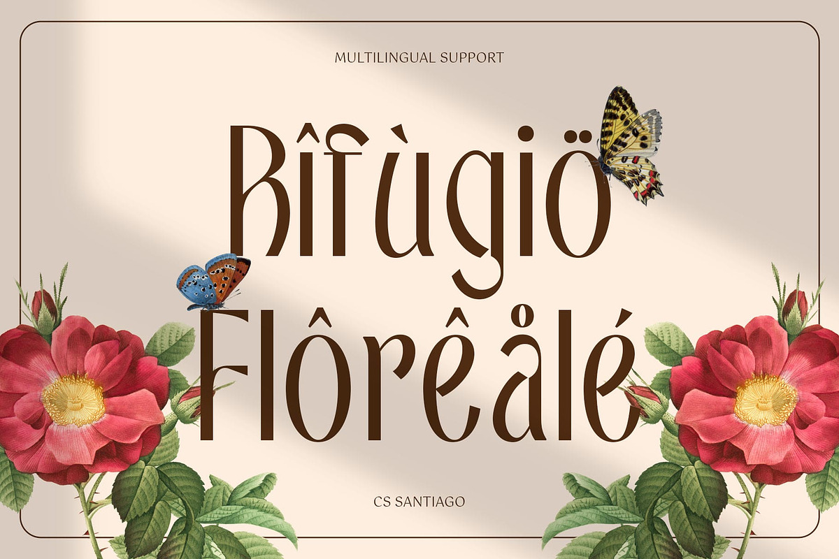 CS Santiago – Aesthetic Font, a Sans Serif Font by Craft Supply Co. (Photo 7 of 8)
