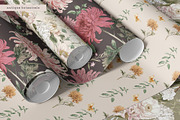 ANTIQUE BOTANICALS Vintage Flowers, a Decorative Illustration by Muse Artist (Thumbnail 6 of 12)