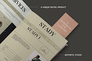 SIMON - Editorial Aesthetic Workbook, a Print Template by AESTETHIC_STUDIO (Thumbnail 9 of 10)