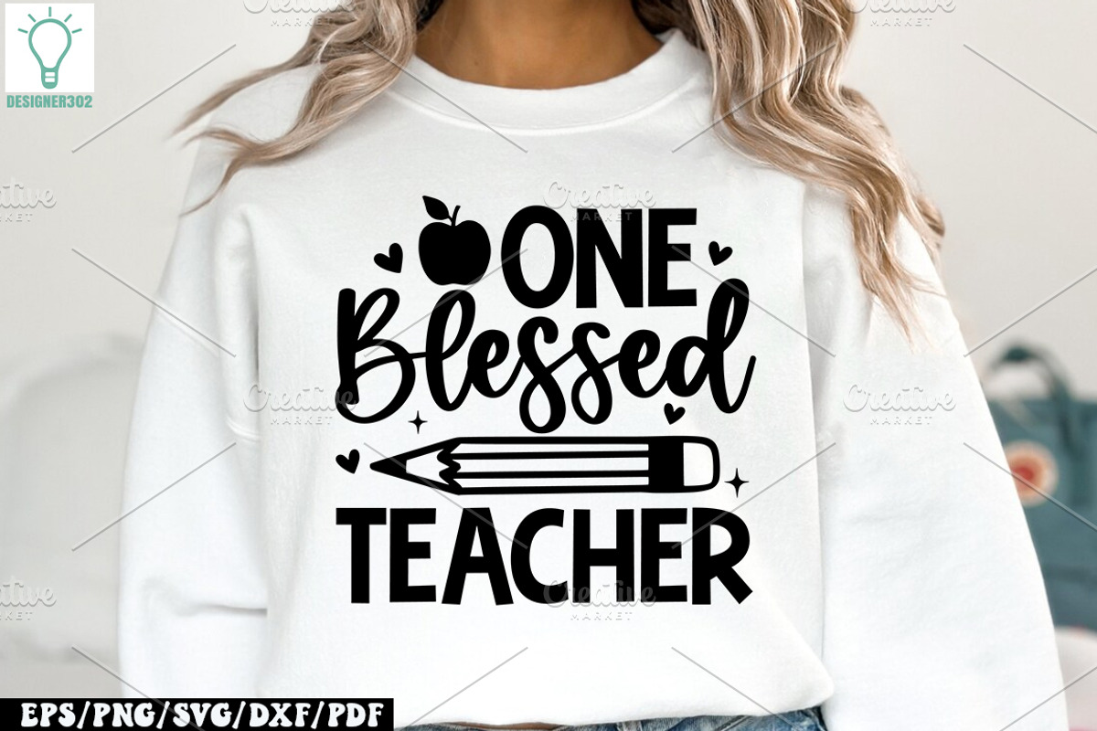 Teacher SVG Bundle, a Graphic by Designer302 (Photo 14 of 27)