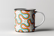 Rainbow Line Pattern, a Pattern Graphic by Neermana (Thumbnail 2 of 5)