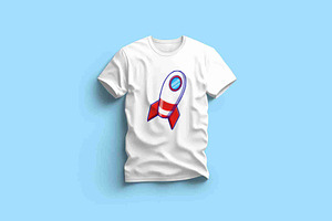 Rocket Spaceship Cartoon Vector, an Object Illustration by Artstorystudio