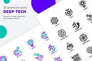 Deep Tech | 32 Icons Set, an Outline Icon by Marina Silence (Thumbnail 13 of 17)