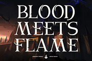 Gebioneth - Display Fantasy Font, a Font by Flawless And Co (Thumbnail 7 of 10)
