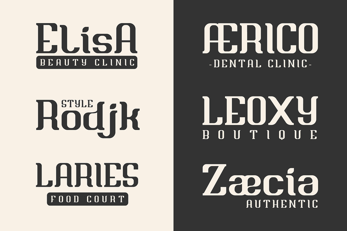 Briesa - Modern Elegant Display Font, a Font by Mily Studio (Photo 4 of 15)