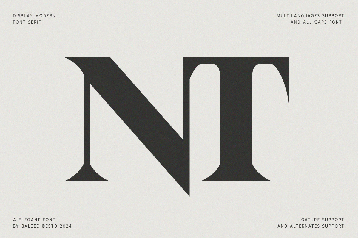 Aporla - Elegant Slab Serif, a Slab Serif Font by Baleee (Photo 8 of 18)