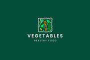 Salad icon template illustration, a Branding & Logo Template by Dyn Studio (Thumbnail 1 of 2)