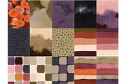 100 Hand-Drawn Autumn Backgrounds, a Background Graphic by PaperJamLab (Thumbnail 3 of 16)