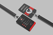 ID card mockup with lanyard, an Advertising Mockup by GraphicWindow (Thumbnail 5 of 6)