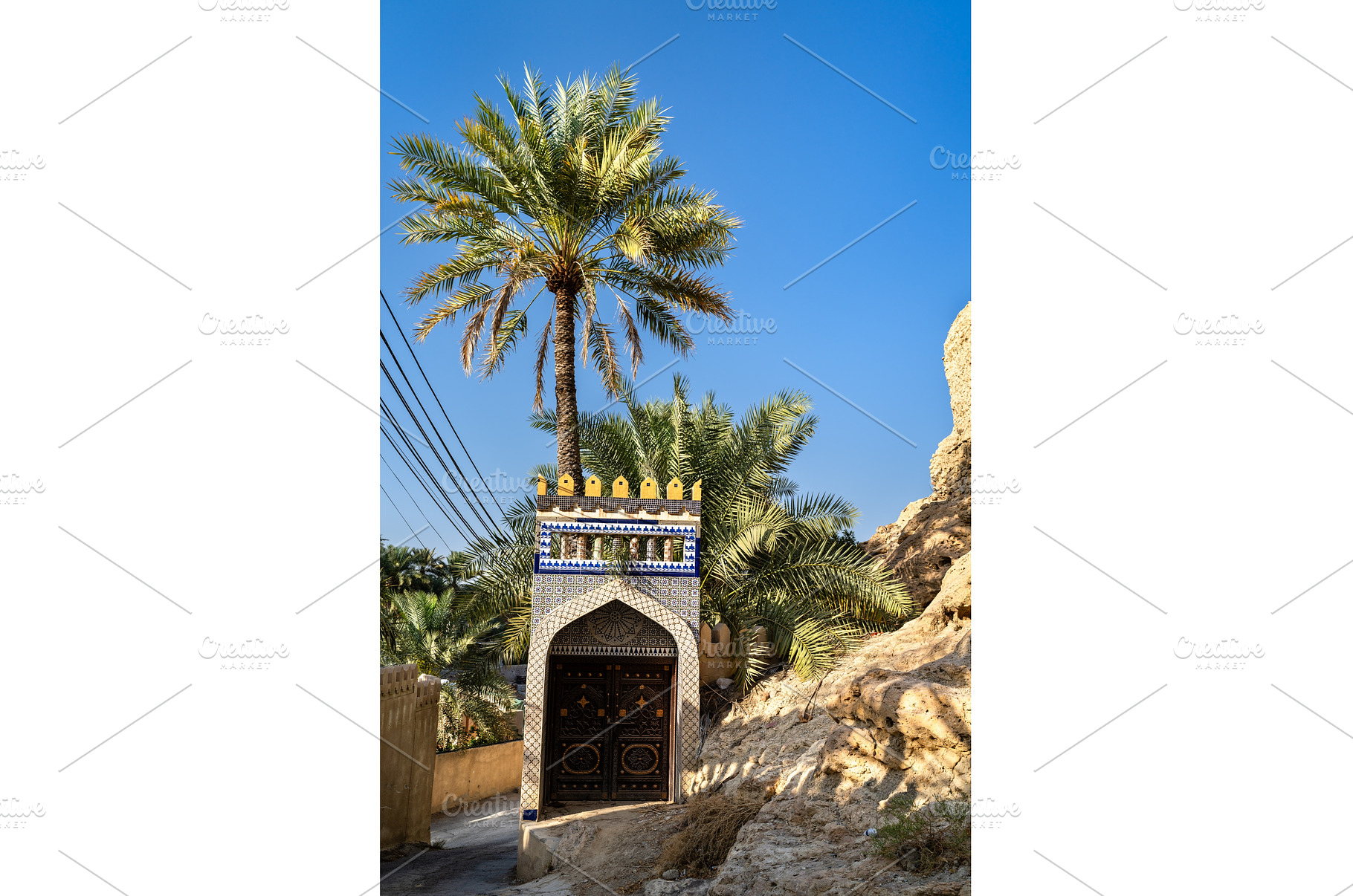 Decorative gateway near the historic, an Architecture Photo by Leonid Andronov