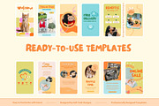 Funky Pets Instagram Story Templates, a Social Media Template by Hell Yeah Designs (Thumbnail 6 of 11)
