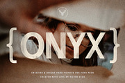 35% OFF - ONIX Hand-Painted SVG Font, a Sans Serif Font by SilverStag Type Foundry (Thumbnail 9 of 18)