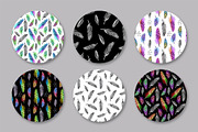 Feathers Pattern Collection, a Pattern Graphic by MarynArts (Thumbnail 5 of 7)