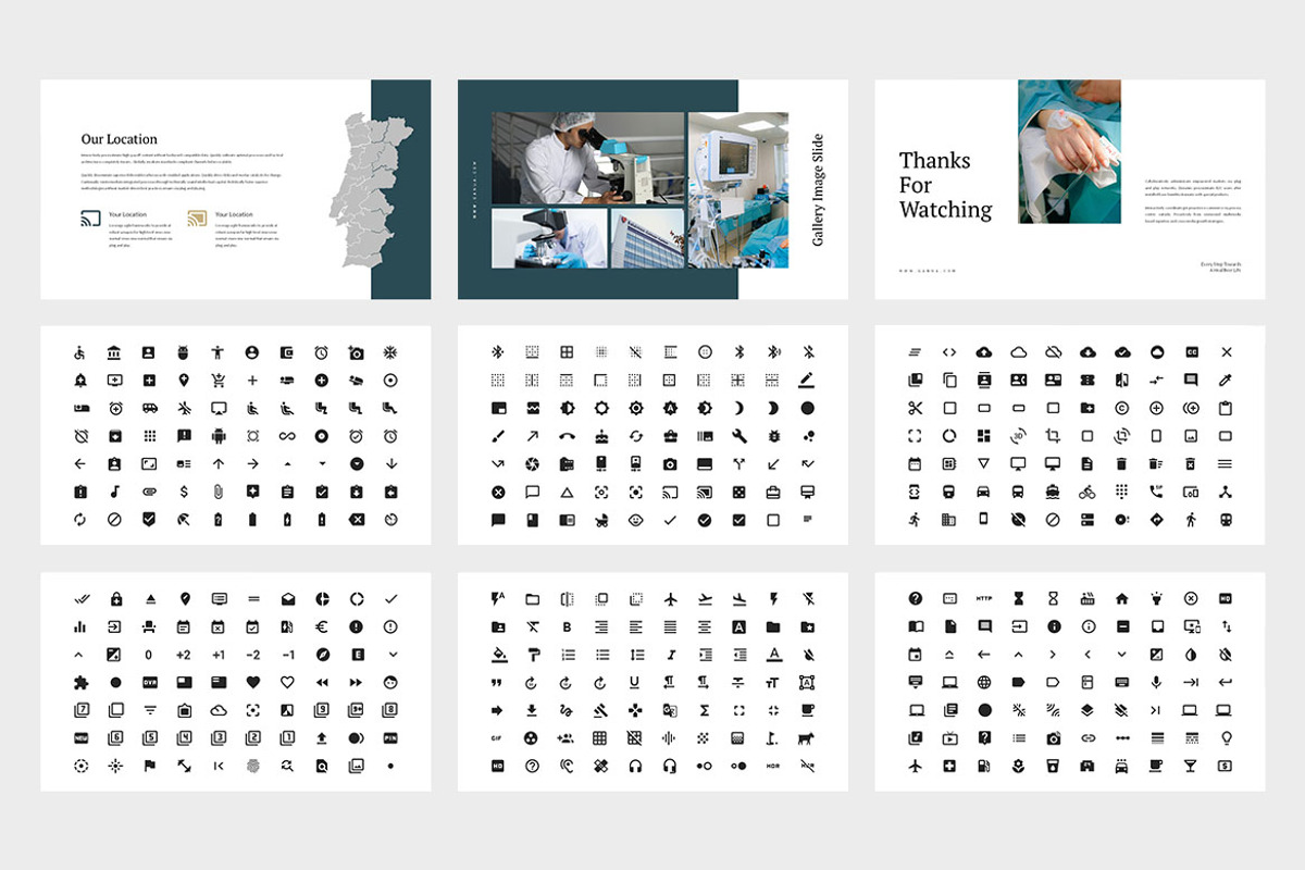 Ganua : Healthcare Powerpoint, a Presentation Template by Punkl Camp (Photo 5 of 9)