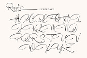 Rogelio Script, a Handwritten Font by joelmaker (Thumbnail 6 of 17)