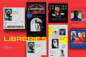 LIBRERIES - Brand Instagram Pack