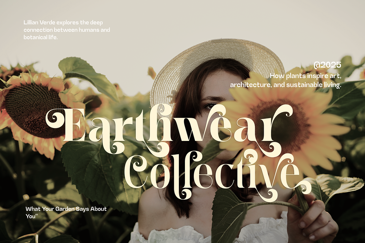 Meagre Display - 90s  Serif Family, a Serif Font by Holyline Design (Photo 4 of 15)