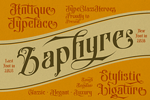 Zaphyre Antique Font