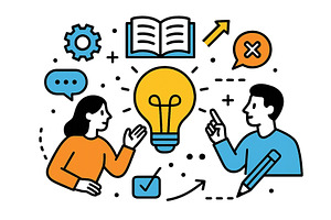 Creative collaboration between two, a Business Photo by ZinetroN