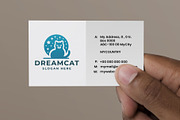 Dream Cat Pet Logo, a Branding & Logo Template by Design_Planet (Thumbnail 2 of 4)