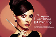 Oil Painting Art Action, an Action Add-On by DesignCave (Thumbnail 1 of 5)