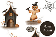 Fox Halloween Party. Kids collection, an Animal Illustration by Linerisyart (Thumbnail 6 of 16)
