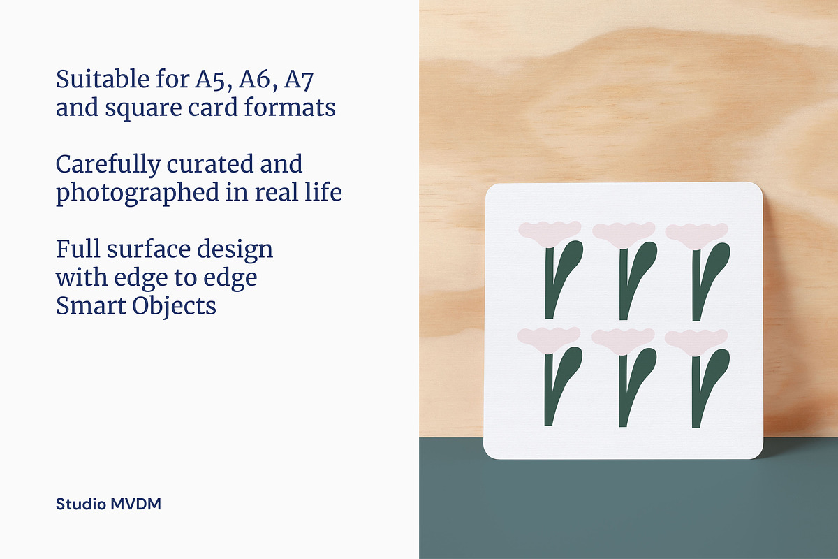 Card Rounded Corners Mockup Bundle, a Product Mockup by Studio MVDM (Photo 6 of 8)