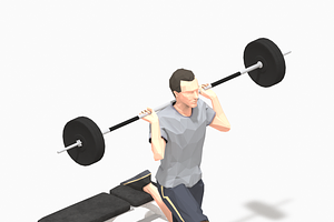 Barbells Worksout Animation Bundle