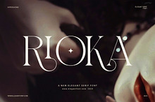 Rioka Stylish Serif Font