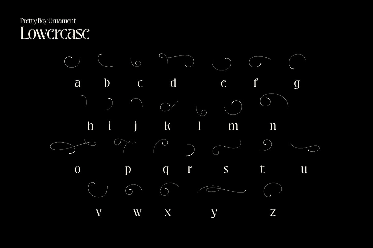 Pretty Boy - Decorative Serif family, a Serif Font by creativemedialab (Photo 13 of 21)