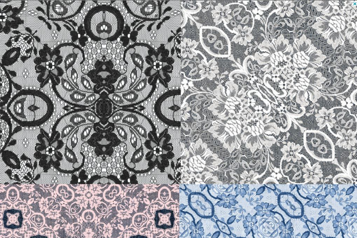 Denim & Lace Mega Digital Paper 18 preview 5