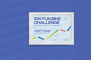 Bike Event Certificate, a Print Template by Neermana (Thumbnail 3 of 4)