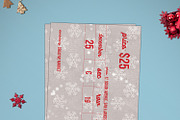 Magic red christmas event tickets, a Card Template by Tzochko (Thumbnail 2 of 5)