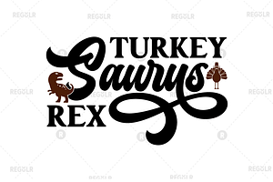 Turkey Saurus Rex SVG