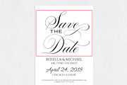 Save the Date Template SHR209, an Invitation Template by Shafura_Wedding (Thumbnail 5 of 5)