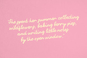 Raspberry beeze - handwritten font, a Handwritten Font by Cute Atelier (Thumbnail 5 of 7)