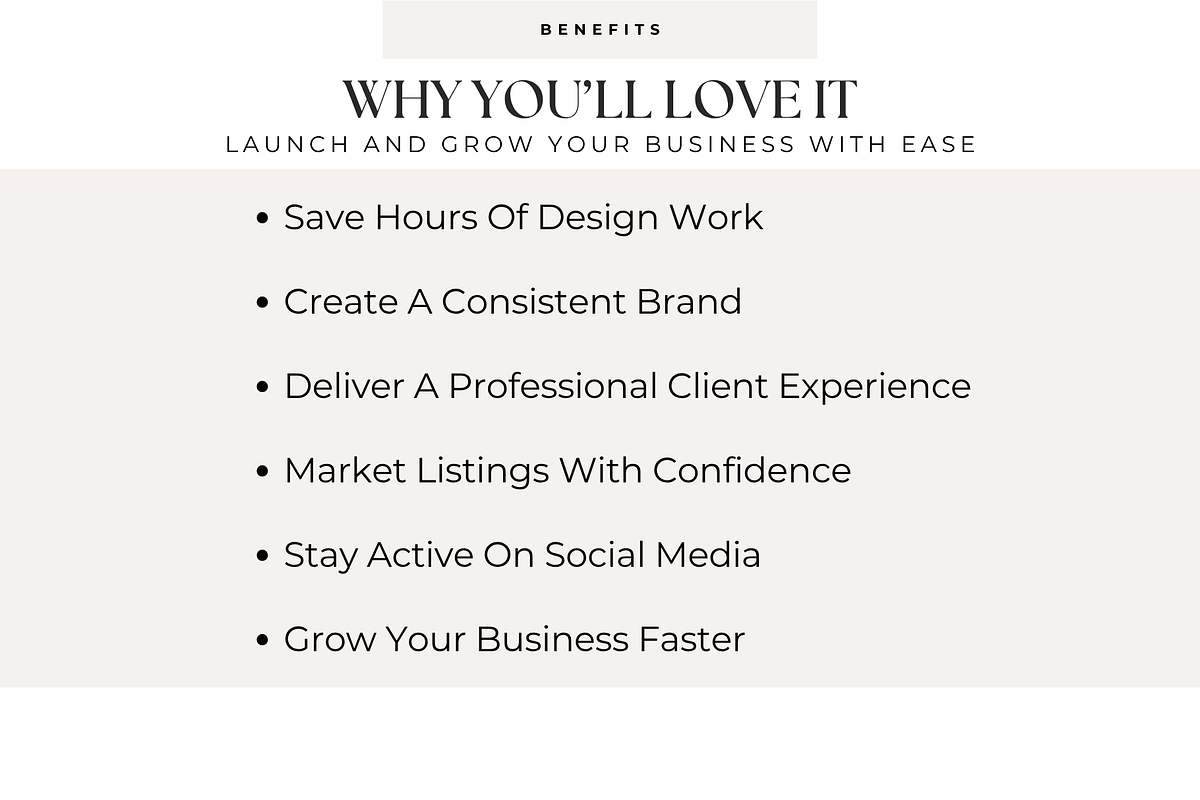 Real Estate Starter Kit Templates, a Marketing Template by BrandhavenStudio (Photo 10 of 14)