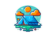 Camping Adventure Icon Set, an Object Graphic by Gfx_Store (Thumbnail 10 of 13)