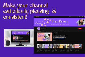 YouTube Branding Kit Canva Templates