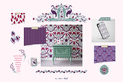 Osmanli Garden collection, a Graphic by Mona Ahmed (Thumbnail 4 of 11)