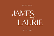 Bernadine Aleyshia Classic Serif, a Serif Font by UICreative (Thumbnail 6 of 13)