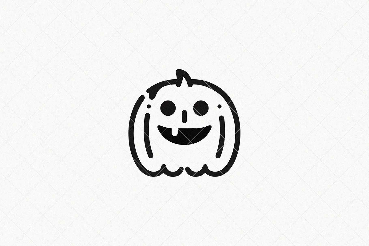 Happy Pumpkin Icon, a Seasonal Illustration by Vectorium Studio (Photo 2 of 3)
